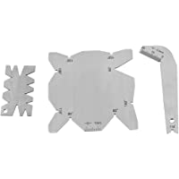 FTVOGUE 3 Unids-set Brocas de Taladro Calibrador de Ángulo de Acero Inoxidable Afilador de Herramientas Afilador de…